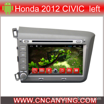 Car DVD Player for Pure Android 4.2.2 Car DVD Player with A9 CPU Capacitive Touch Screen GPS Bluetooth for Honda 2012 Civic Left (AD-8106)